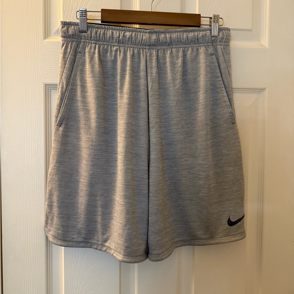 Nike Men’s Heather Gray Athletic Shorts